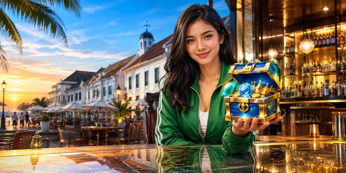 Seseorang mendaftar akun sambil minum kopi di kafe Vietnam yang nyaman untuk mulai analisis betting