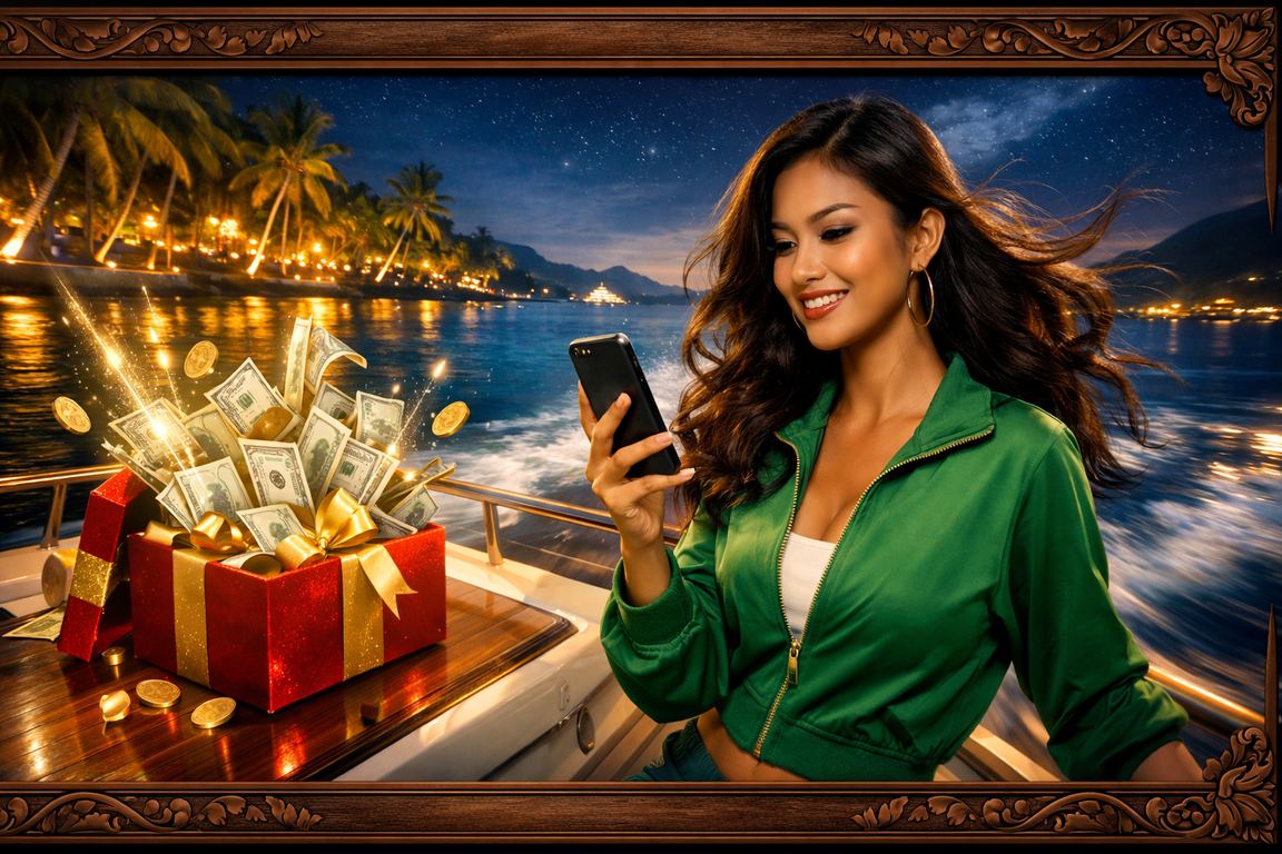 Ilustrasi penggunaan platform taruhan melalui perangkat mobile dengan pengalaman yang cepat dan aman